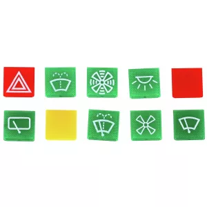 Symboler För Brytare Sortiment 10 St