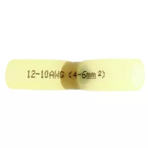 Vattentäta Skarvkoppling Gul 5St 4,0-6,0Mm2