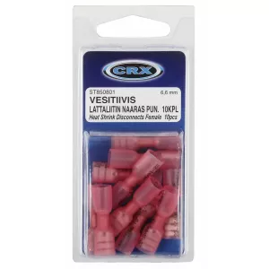 Vattentäta Flaststift Röd 10St 6,6Mm Hona