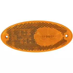 Positionsljus Led Gul 12V 0,5M Oval