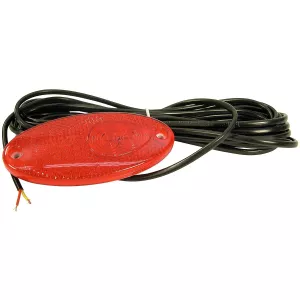 Positionsljus Led Röd 12V 5,0M Oval
