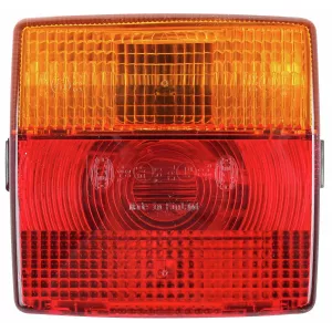 Bakljus 1153 Röd/Gul