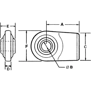 Dragarm Hufvud Cat1+2 Svetsbara