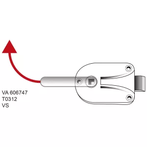 Dörrlås Vänster Valmet, Mf 606747