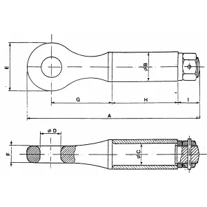 Dragögla 25 Ton Vridbart