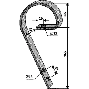 Hyvel Tagg 45X10 Vä3310085