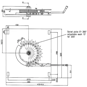 Säte Vändskiva T0930,T0931