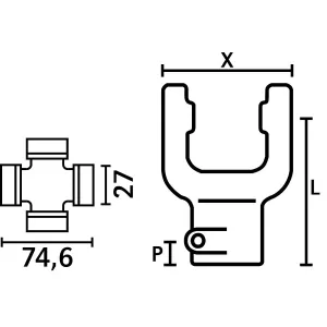 Gaffel 35/10/M12 W2300 B104