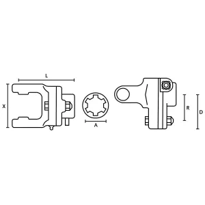 Brytbultskoppling Btl W2500