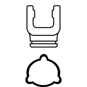 Gaffel B10 Ytter Tub