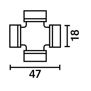 Knutkors W2000 18X47Mm