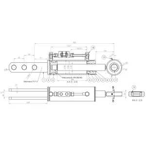 Hydraulisk Lutningsreglerare 80/40-502 05-Serie