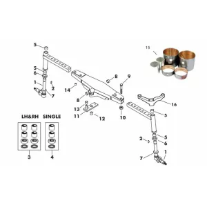 Framaxelbult Cih 405584R2