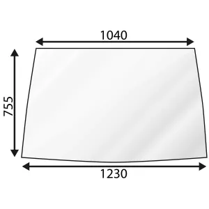 Vindruta Sek. Db 90.94-Serie K262895