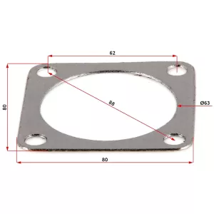 Packning Ljuddämpare Va 586480