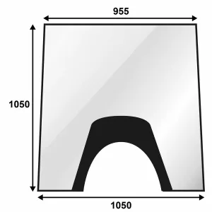 Vindruta Valmet Valtra A-Serie