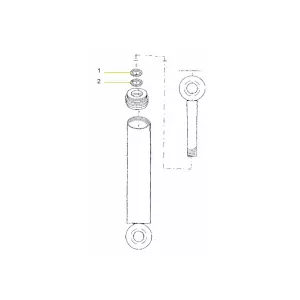 Packbox Lyftcylinder Kh3319 41,5X48X7,5