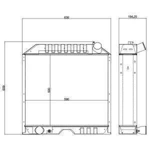 Kylare Valtra 34645010