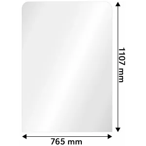 Vindruta Hitachi Ex-5 Övre