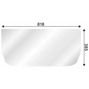 Vindruta Volvo C/D Lägre