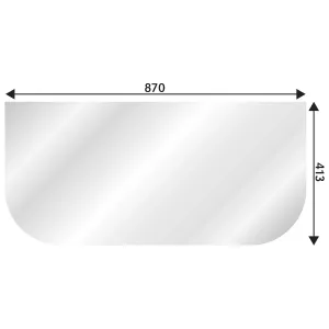 Vindruta Volvo B Lägre