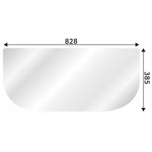 Vindruta New Holland B Lägre