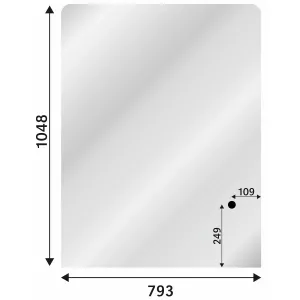 Vindruta Nh Kobelco Sr Övre