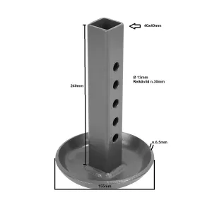 Släpskor Tarmo Ll1125 Ll1225 Ll1150 Ll1250