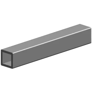 Fyrkantsrör 15X15X1,5X2000Mm Stål