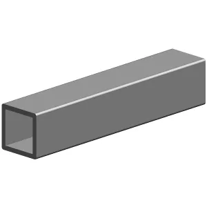 Fyrkantsrör 20X20X1,5X2000Mm Stål