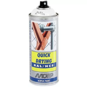 Sprayfärg Vit Ral9010 Akryl 400Ml