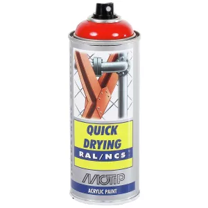 Sprayfärg Röd Ral3000 Akryl 400Ml