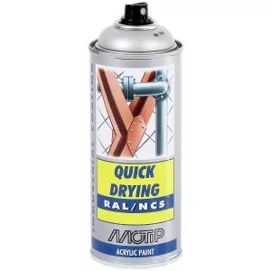 Sprayfärg L. Alum. Ral9006 Akryl 400Ml