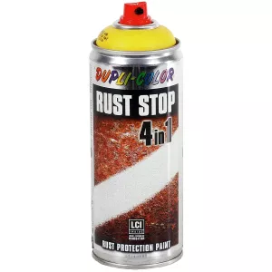 Rostskyddsfärg Gul Ral1021 400Ml 4In1