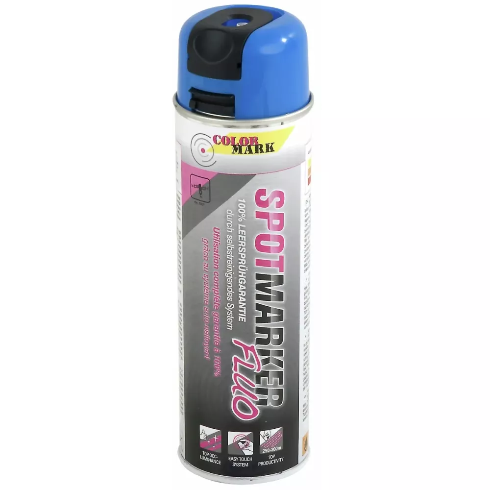 Markeringsfärg 500Ml Blå Fluor Spot