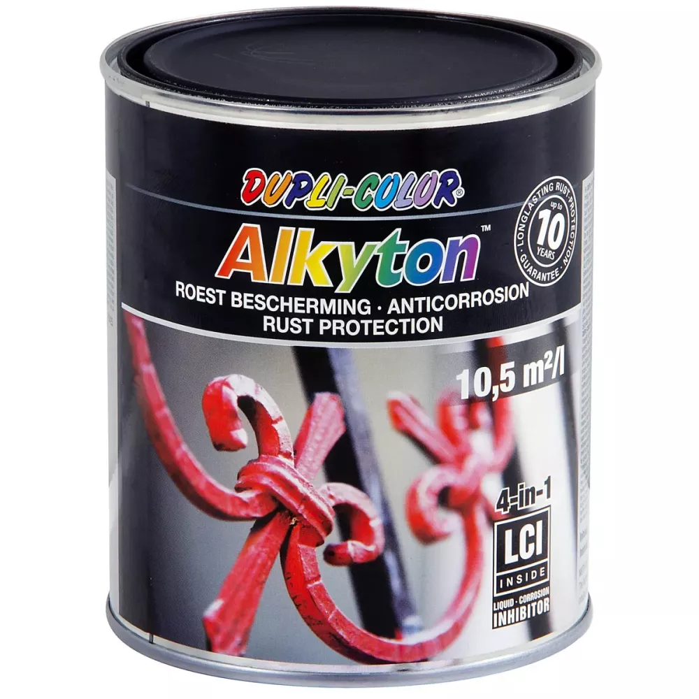 Rostskyddsfärg Zink Matt Svart Ral9005 750Ml