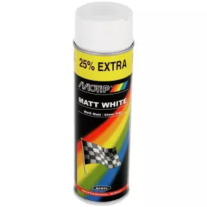 Sprayfärg Akryl Matt Vit 500Ml