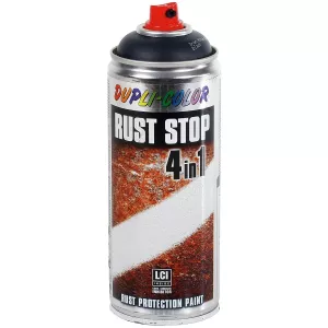 Rostskyddsfärg Svart 400Ml 4In1
