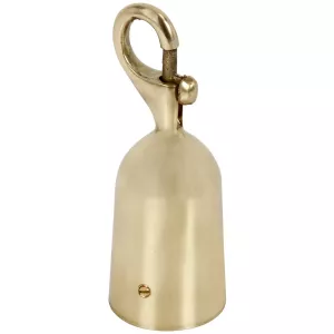 Ändfäste Med Karbinkrok 36Mm Mässing