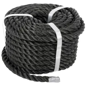 Rep Polysoft 12Mm 20M Svart 1860Kg