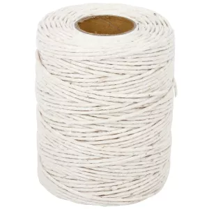 Snöre Bomull 1,25Mm Ca 100M/100G Vit