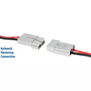 Laddhandske 175A 50Mm2 Grå