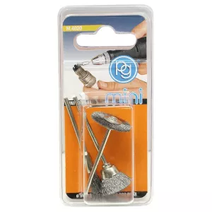 Stålborstsats 3St 5/12/21Mm