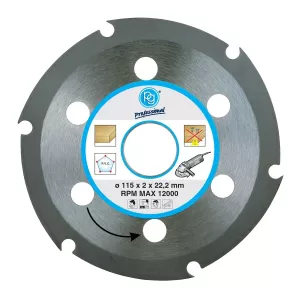 Kapskiva 115X2,0X22,2Mm För Trä / Pvc