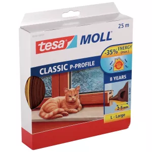 Tätningslist För Fönster P-Prof.25M 9Mmx5,5Mm Brun