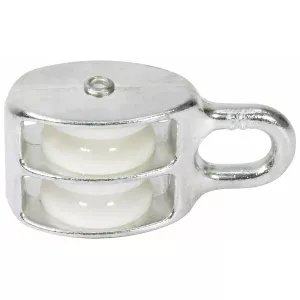 Dubbelblock 8X30Mm Galv/Nylon