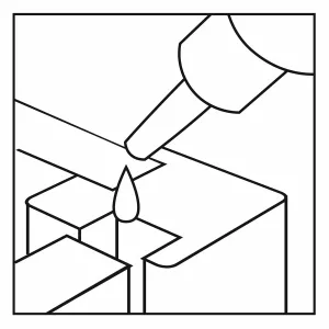 Limträskiva Hörnfog 2St 45X45X1000Mm 18Mm