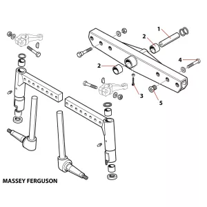 Framaxelbult 3/4" X 3 1/4" Unf Mf 182501M1