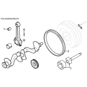 Startkrans Mf 825452M1