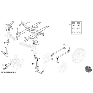P-Ände Höger/Vänster. Mf 126920